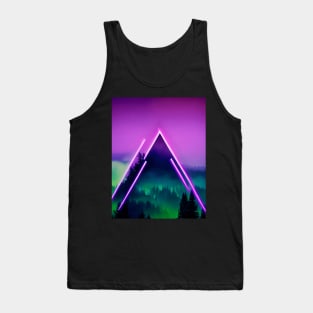 Neon Wilderness: A Journey into the Colorful Unknown Tank Top